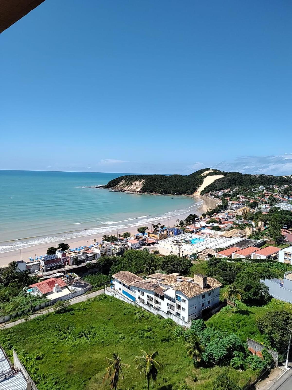 Flat 6 Pessoas 2 Quartos Ponta Negra - 1404 纳塔耳 外观 照片